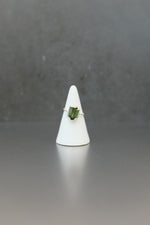 Triple Tourmaline Ring in Sterling Silver | Size M | Colourful Crystal Statement