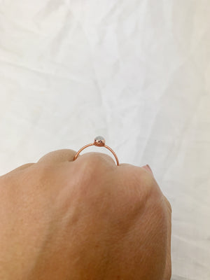 Oval Moonstone Ring