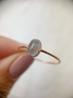 Oval Moonstone Ring