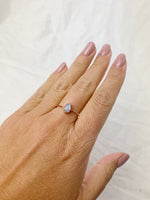 Pear Moonstone Ring