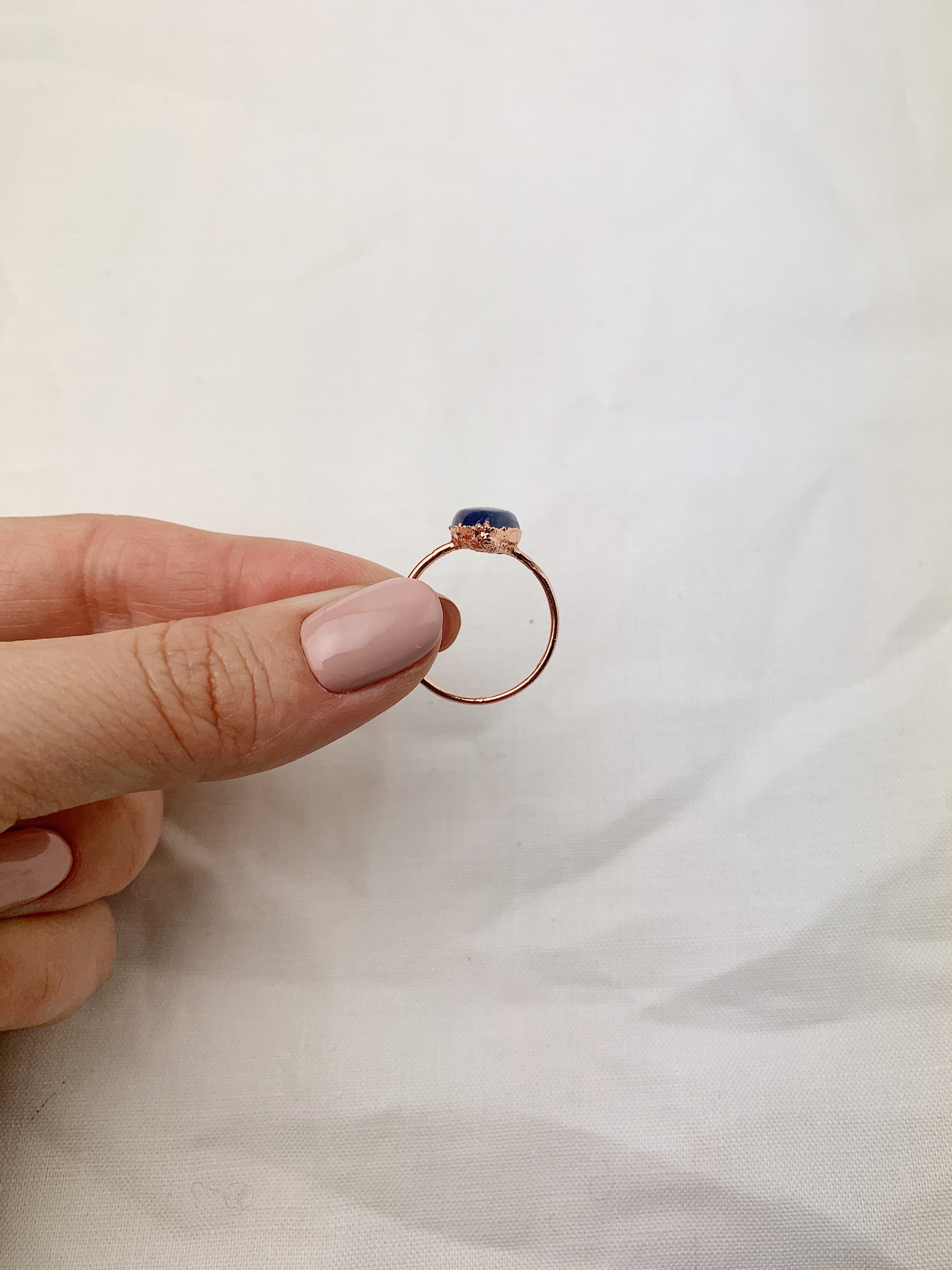 Pear Kyanite Ring