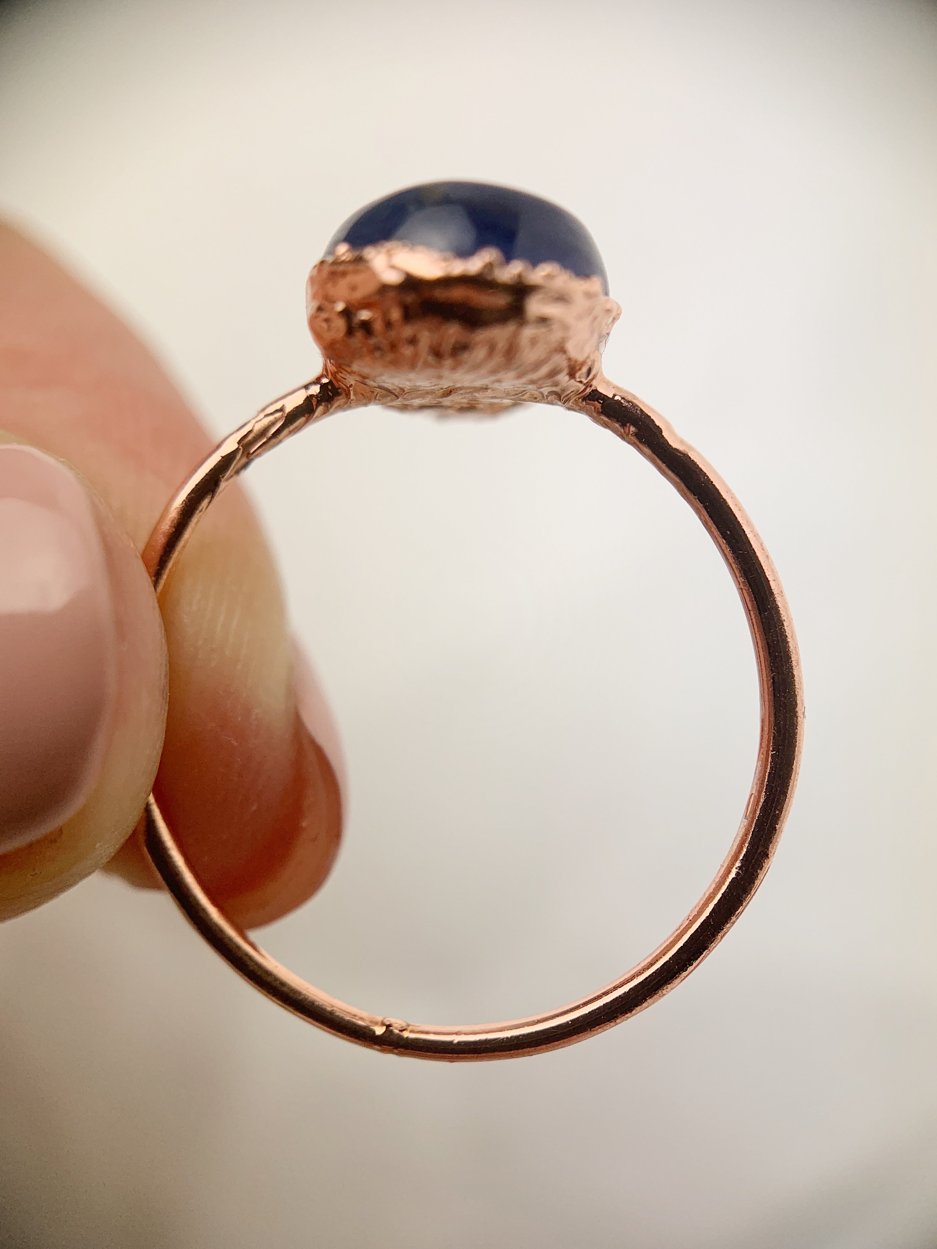 Pear Kyanite Ring