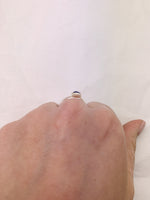 Silver Round Kyanite Ring