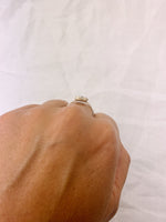 Silver Triple Tourmaline Ring