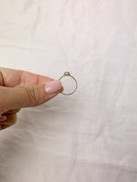 Silver Oval Lapis Ring