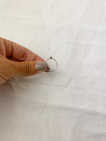 Silver Green Tourmaline Ring