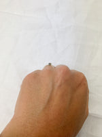 Silver Green Tourmaline Ring