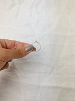 Silver Small Marquise Labradorite Ring