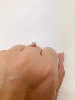 Handmade Turquoise Electroformed Copper Ring • Protective Crystal Jewellery
